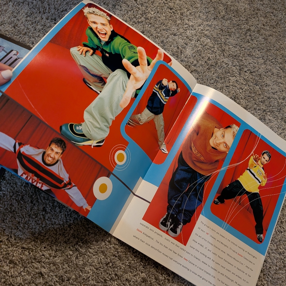 Vintage Nsync Concert Program - Picture 2 of 2